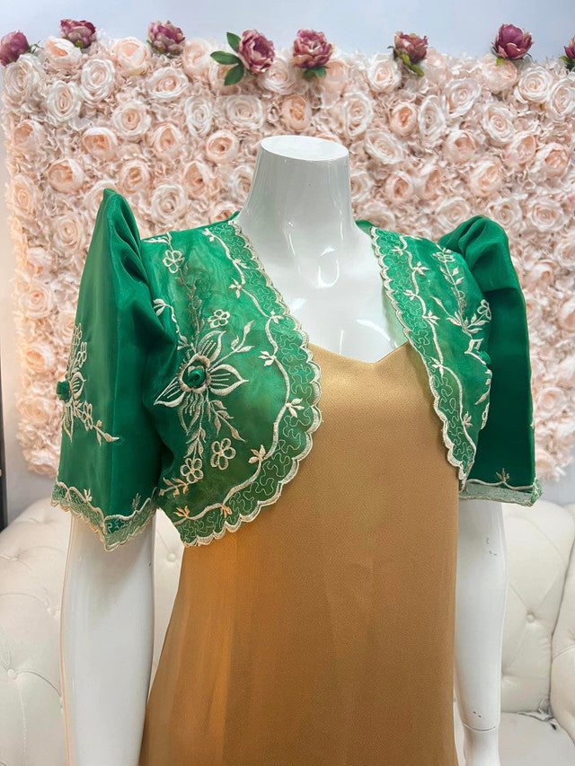 Hanna Emerald Bolero - Barong at Bestida