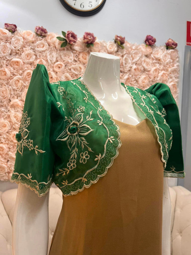 Hanna Emerald Bolero - Barong at Bestida