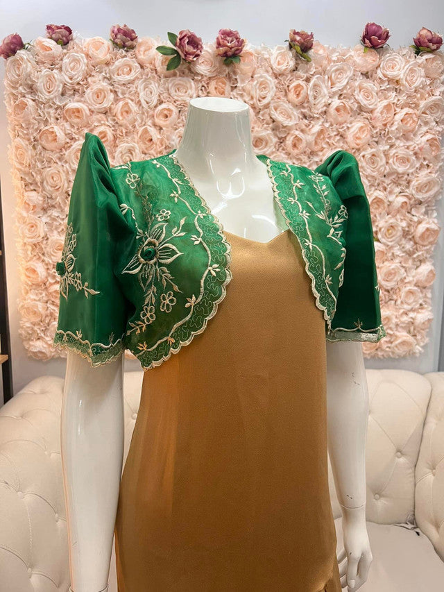 Hanna Emerald Bolero - Barong at Bestida