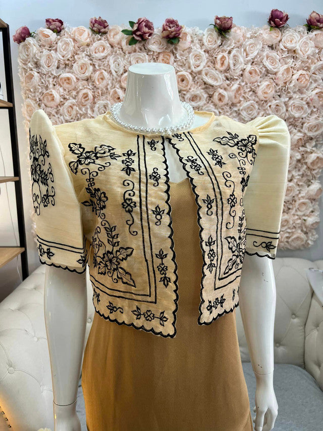 Helena Bolero - Barong at Bestida