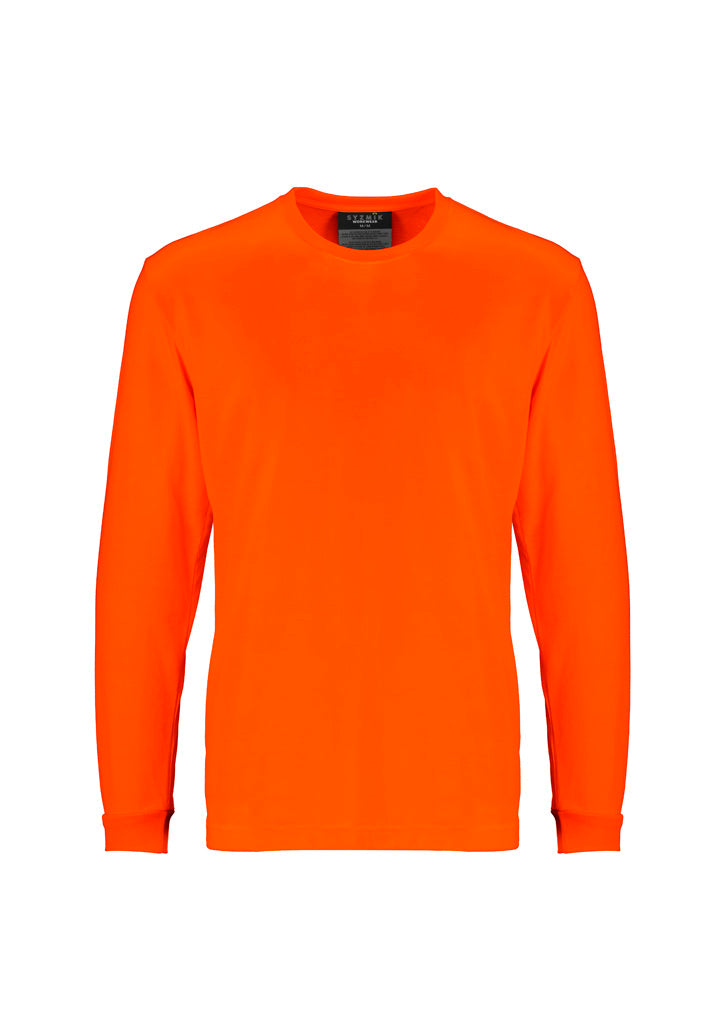ZH390 Mens Hi Vis Long Sleeve Tee Syzmik