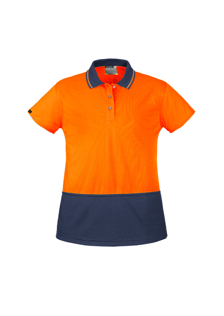 ZH731 Womens Hi Vis Basic Short Sleeve Polo Syzmik