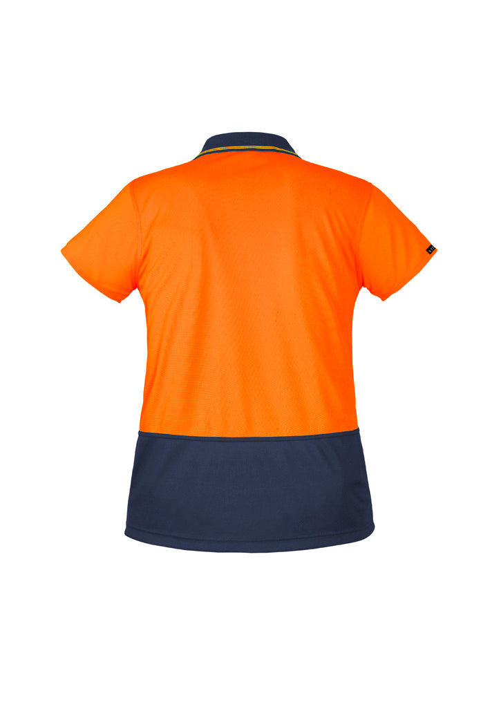 ZH731 Womens Hi Vis Basic Short Sleeve Polo Syzmik
