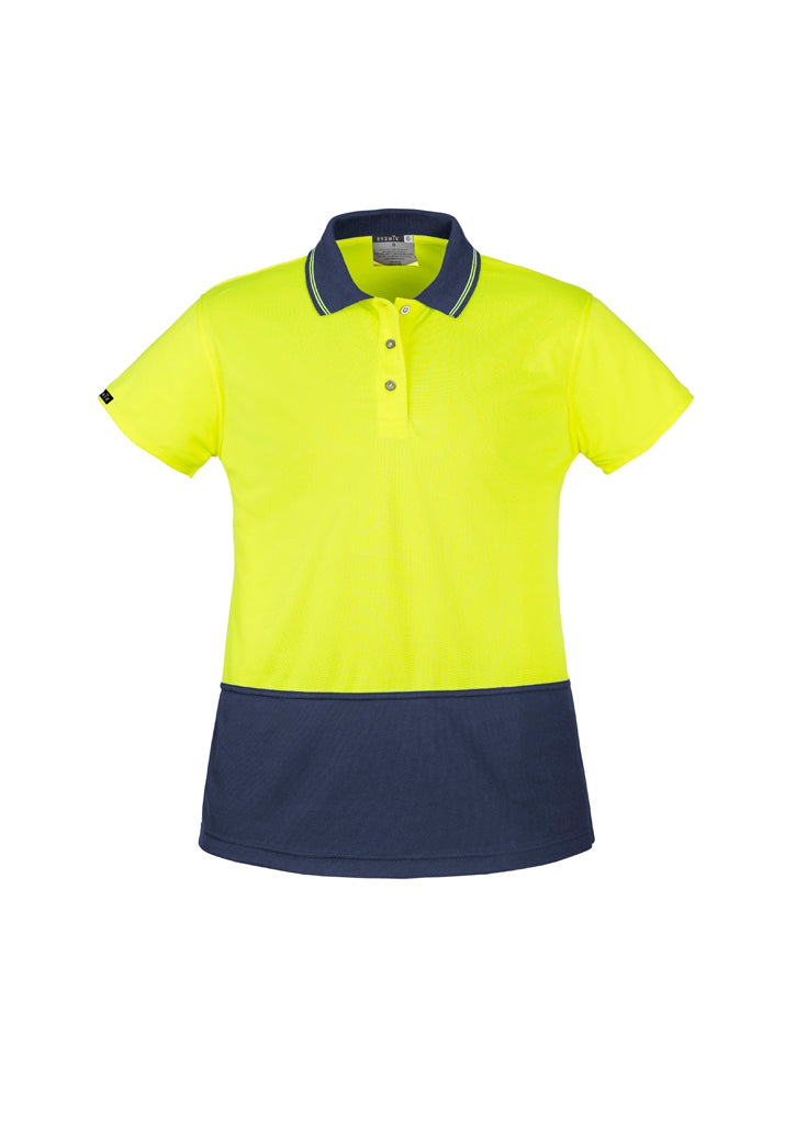 ZH731 Womens Hi Vis Basic Short Sleeve Polo Syzmik