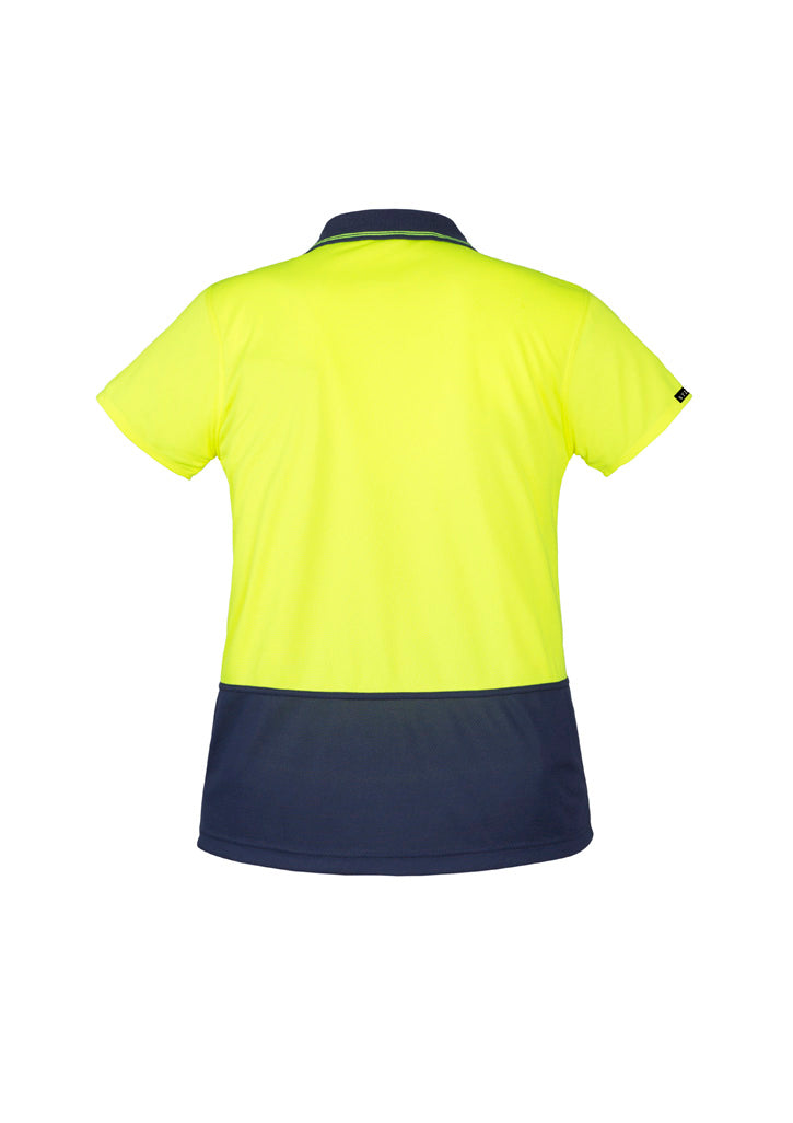 ZH731 Womens Hi Vis Basic Short Sleeve Polo Syzmik