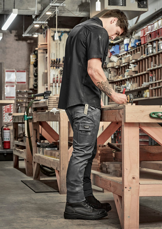 ZP230 - Mens Essential Basic Stretch Cargo Pant