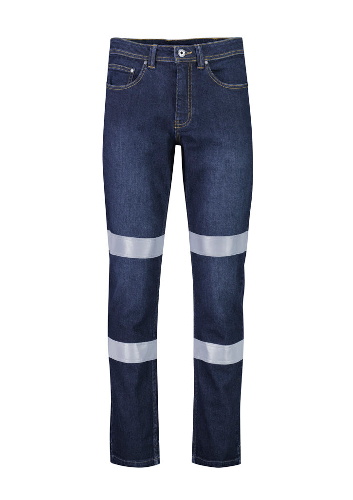 ZP907 - Mens Bio Motion Taped Stretch Jean - Syzmik Workwear