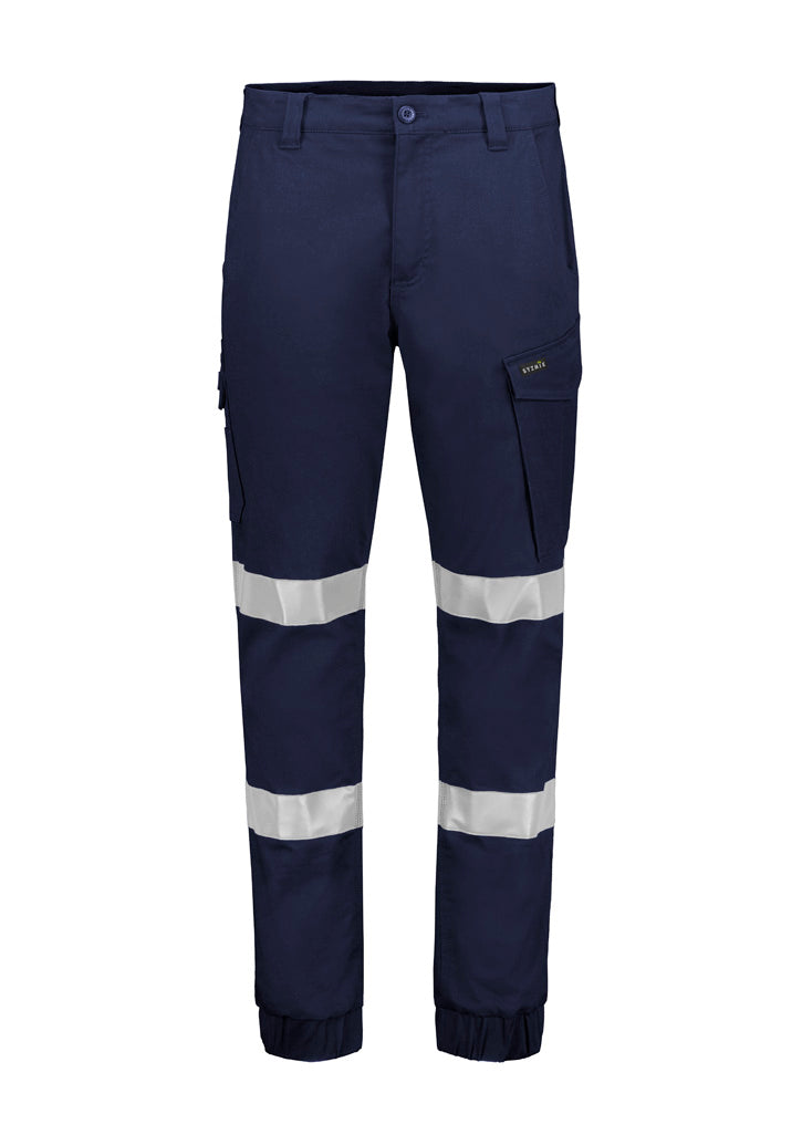 ZP935 Mens Essential Stretch Taped Cargo Pant - Cuffed - Syzmik