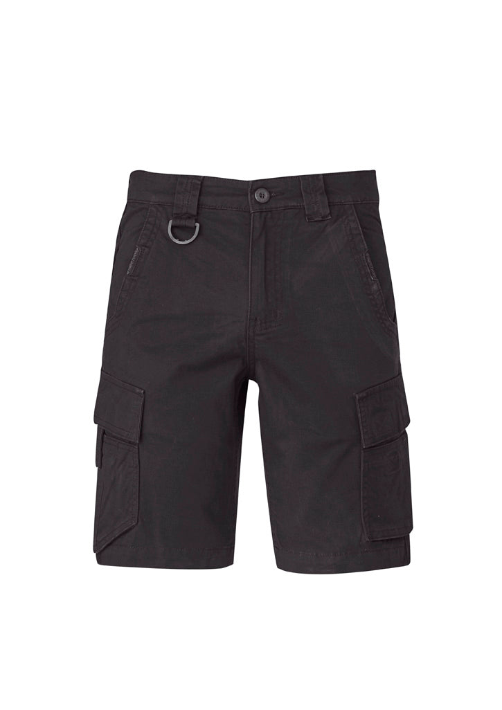 ZS360 CLEARANCE Syzmik Mens Streetworx Curved Cargo Short
