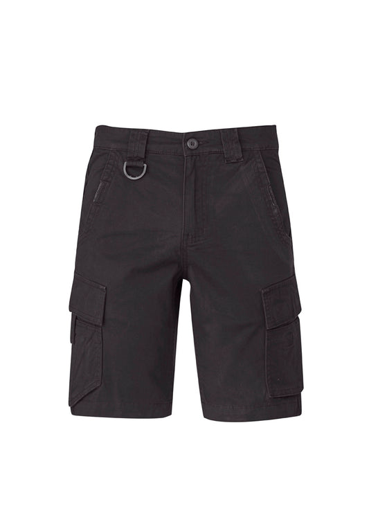 ZS360 CLEARANCE Syzmik Mens Streetworx Curved Cargo Short