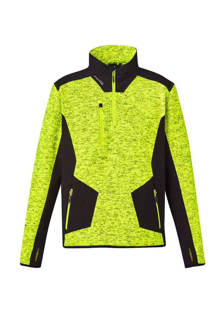 ZT380 Unisex Streetworx Reinforced Knit 1/2 Zip Pullover - Syzmik Workwear