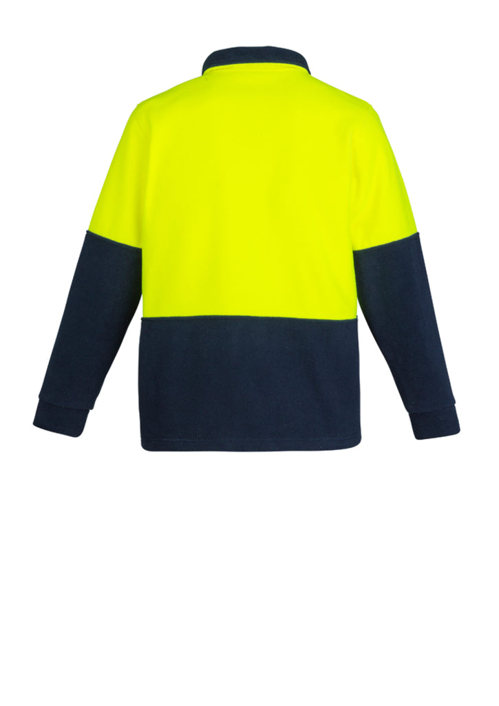 ZT460B - CLEARANCE Hi Vis Half Zip Polar Fleece Jumper Syzmik