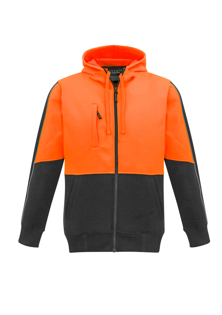 ZT485 Unisex Hi Vis Full Zip Hoodie Syzmik