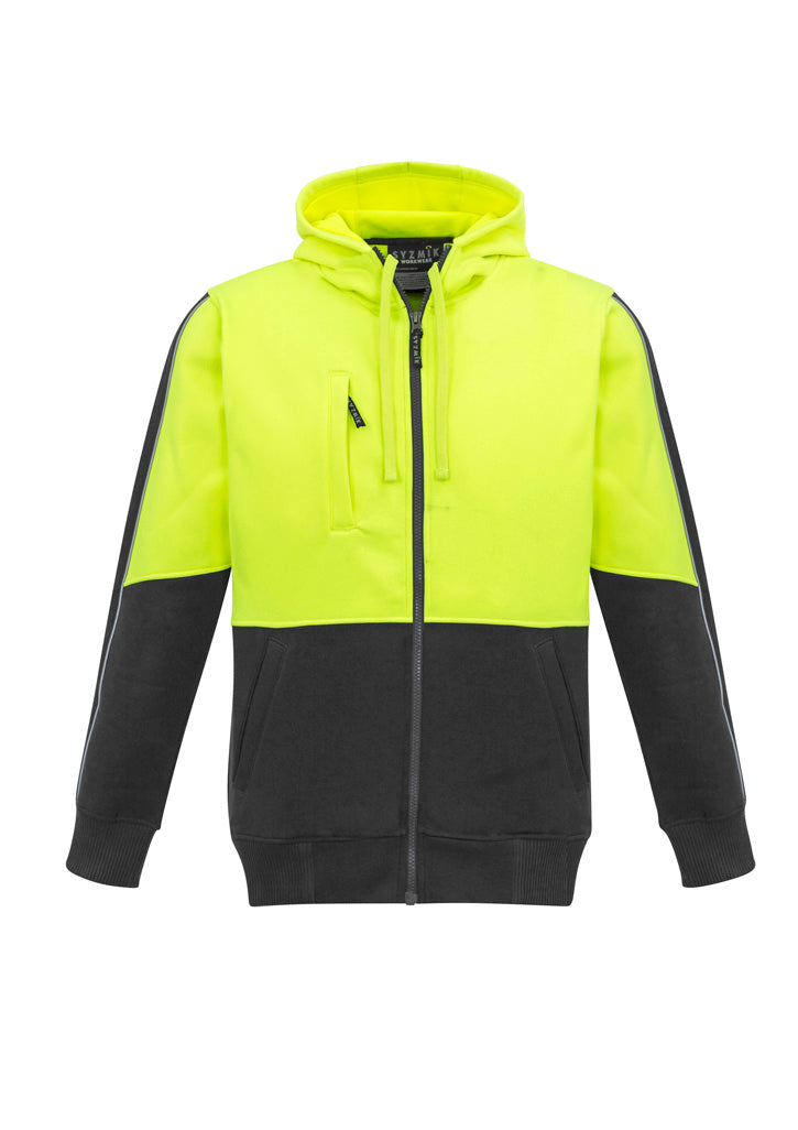 ZT485 Unisex Hi Vis Full Zip Hoodie Syzmik
