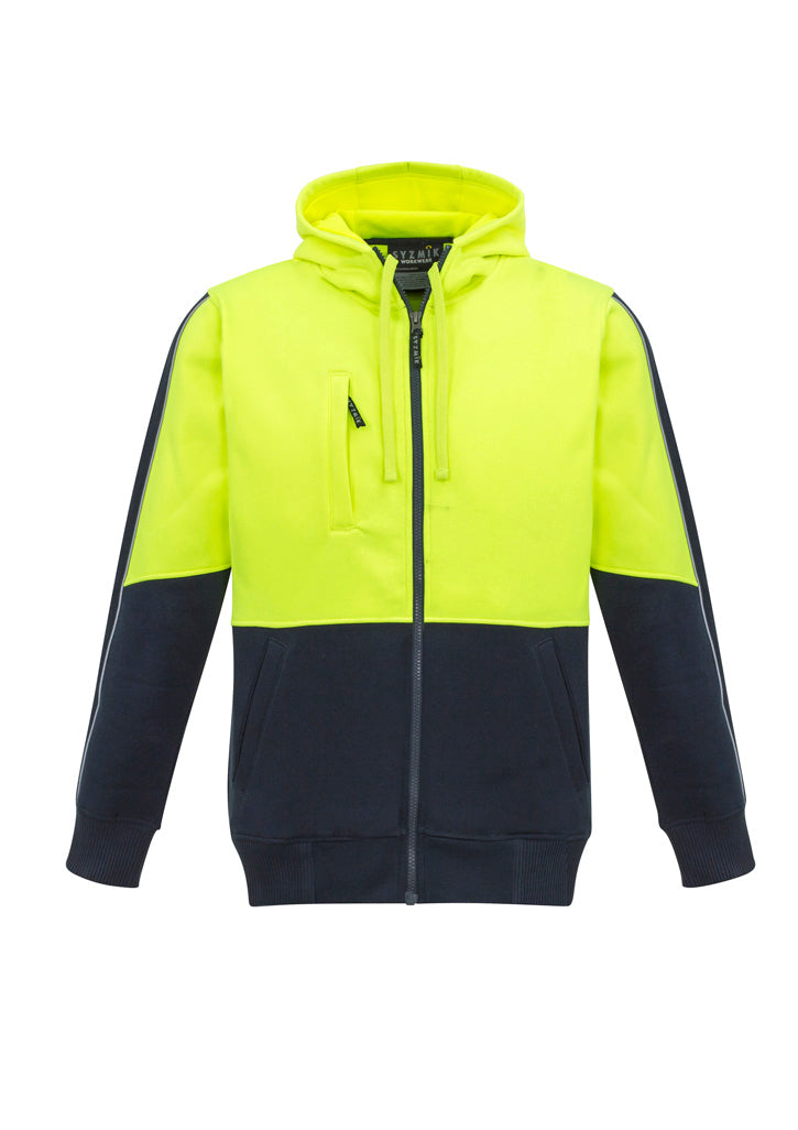 ZT485 Unisex Hi Vis Full Zip Hoodie Syzmik