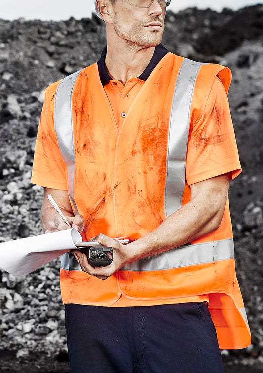ZV997 CLEARANCE Mens TTMC-W23 Basic Vest -Syzmik