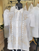 Annie Filipiniana Blouse - Barong at Bestida