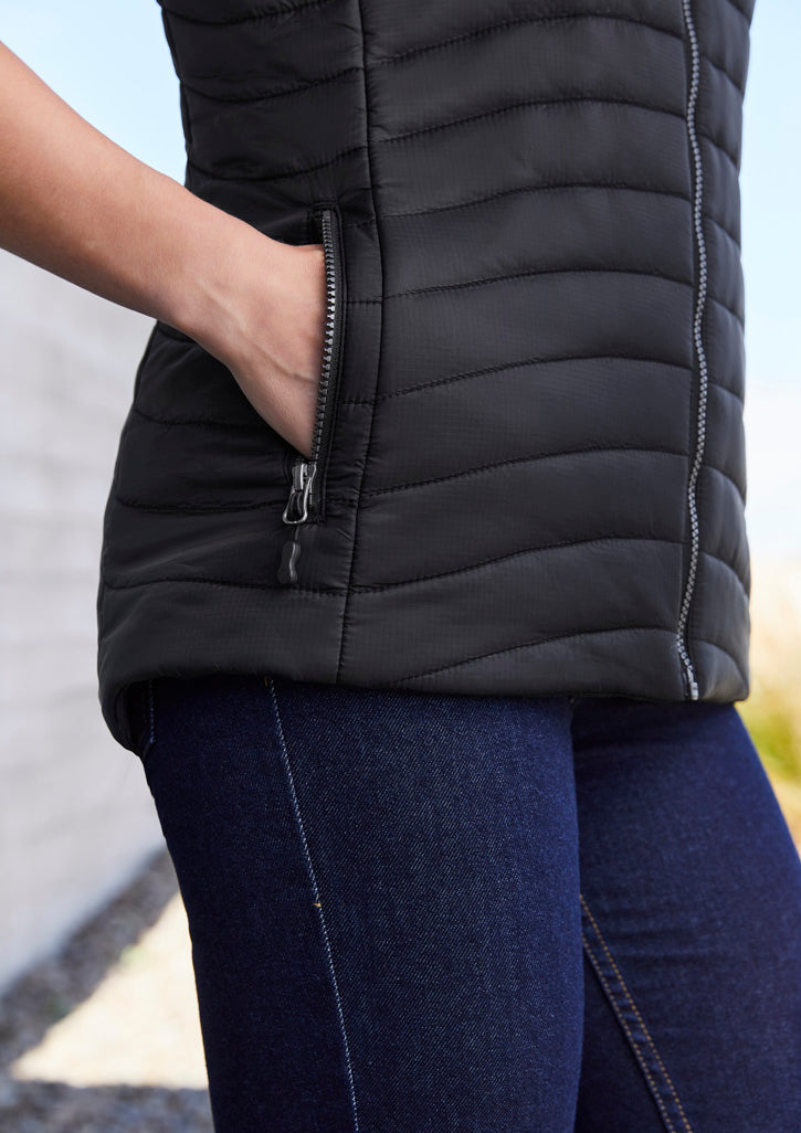 J213L Biz Col Womens Expedition Vest