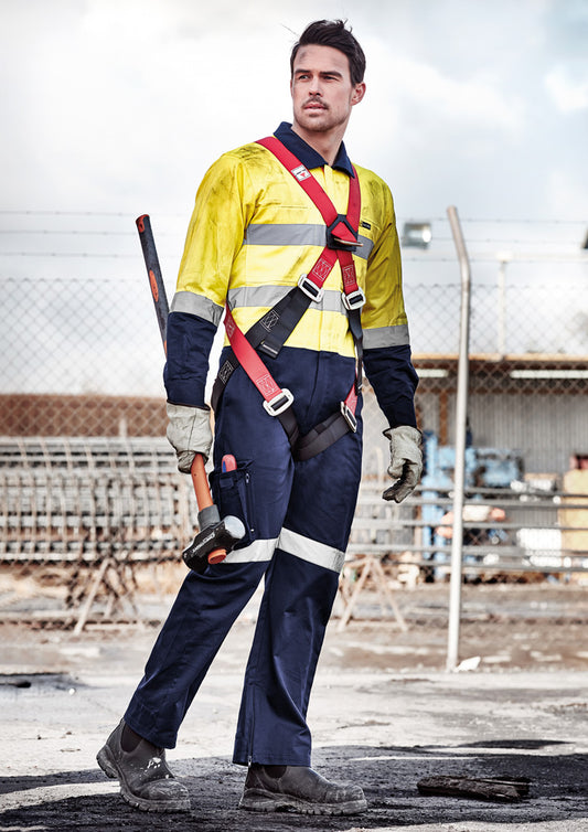 ZC804 Mens Rugged Cooling Taped Overall - Syzmik