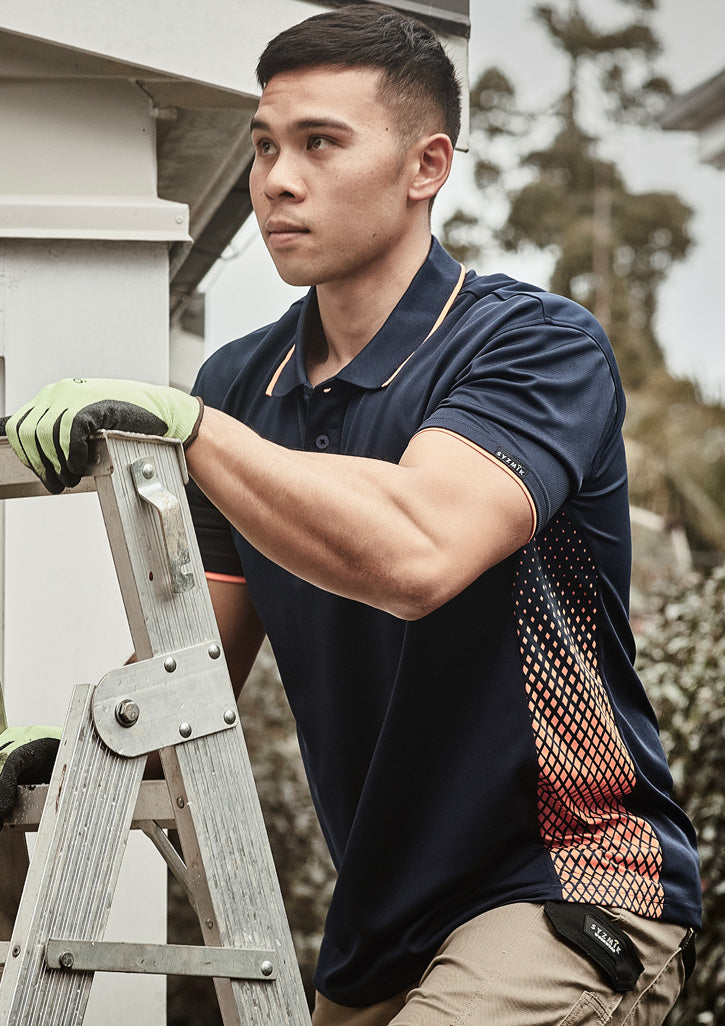ZH165 Mens Spark Short Sleeve Polo - Syzmik