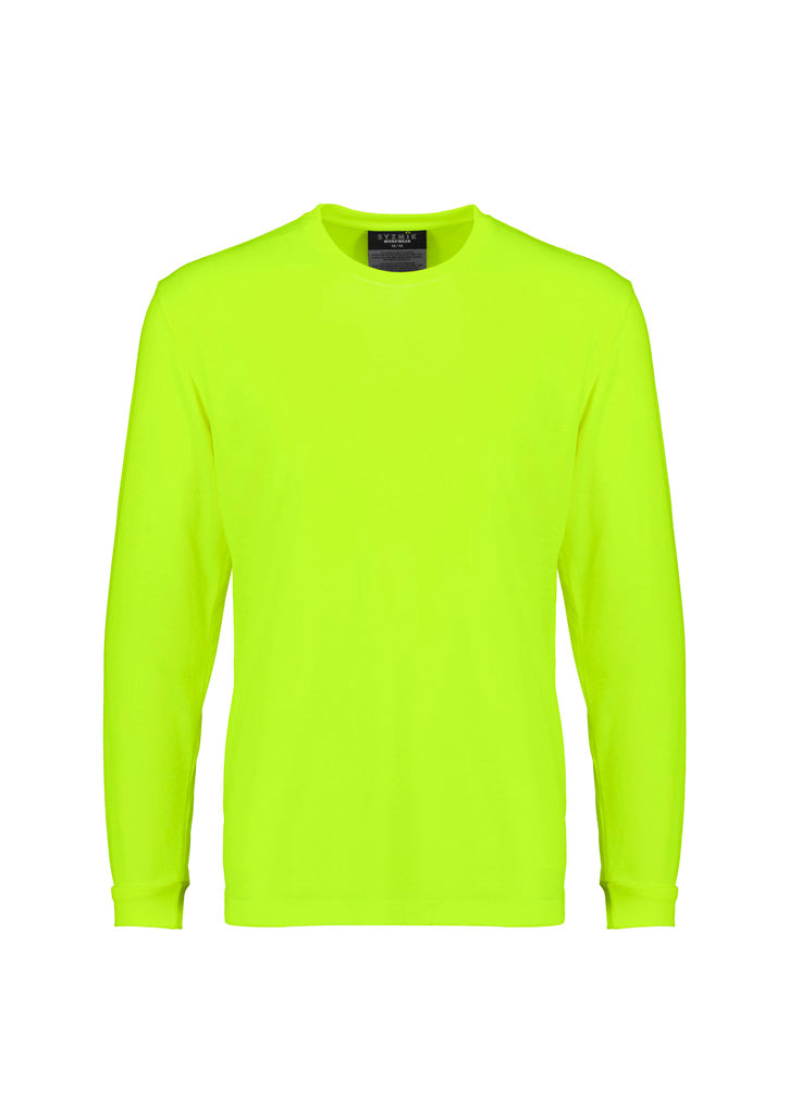 ZH390 Mens Hi Vis Long Sleeve Tee - Syzmik