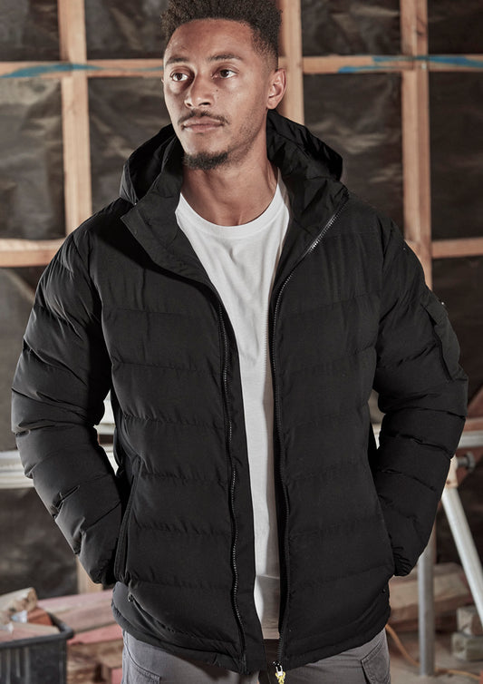 ZJ240 Syzmik  Unisex Streetworx Hooded Puffer Jacket