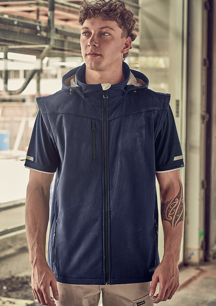 ZJ263 Syzmik Unisex Streetworx 2 In 1 Stretch Softshell Jacket