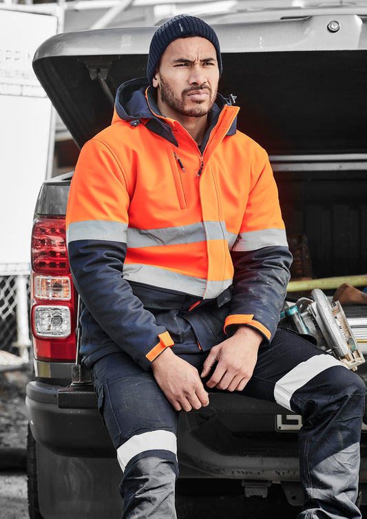 ZJ553 Syzmik Unisex Hi Vis Antarctic Softshell Jacket