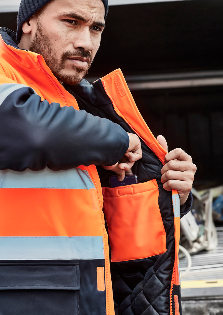 ZJ553 Syzmik Unisex Hi Vis Antarctic Softshell Jacket