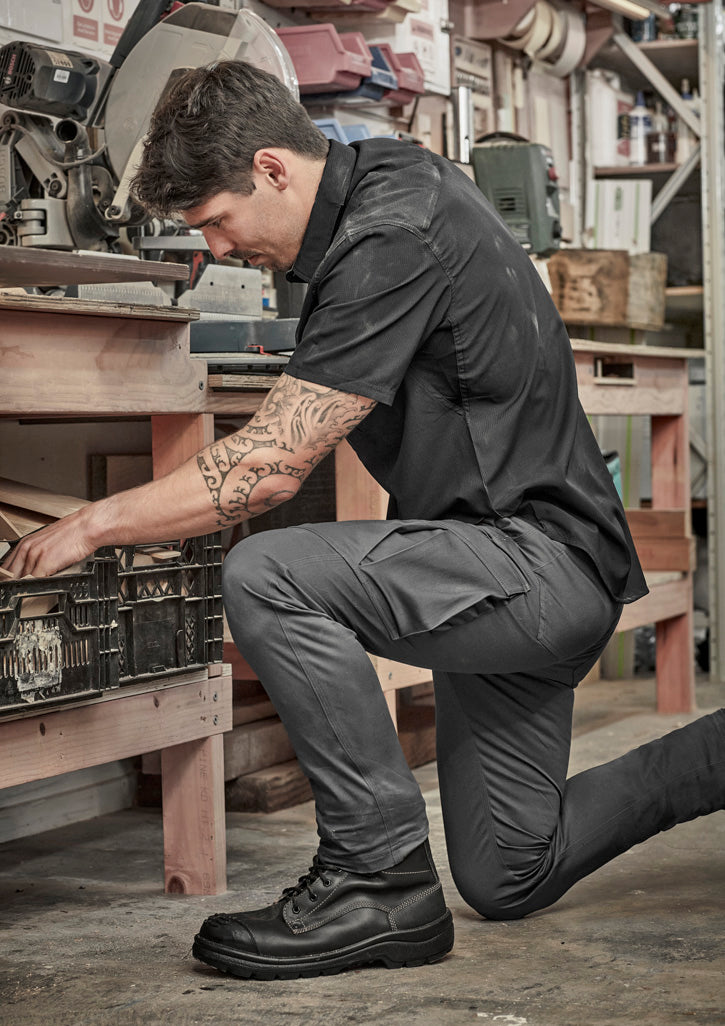ZP230 - Mens Essential Basic Stretch Cargo Pant