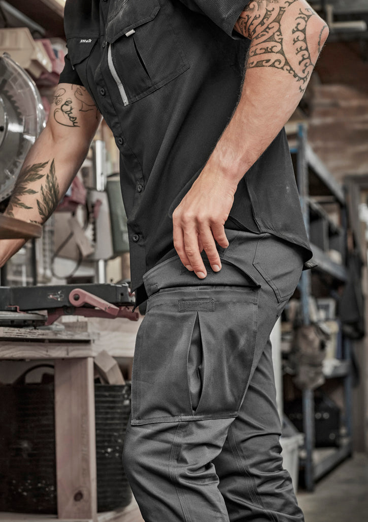 ZP230 - Mens Essential Basic Stretch Cargo Pant