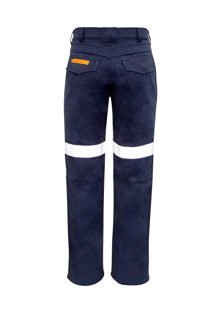 ZP523 - Mens Orange Flame Traditional Style Taped Work Pant - Syzmik Workwear