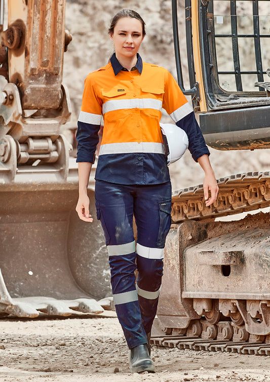 ZP733 Womens Essential Stretch Taped Cargo Pant Syzmik