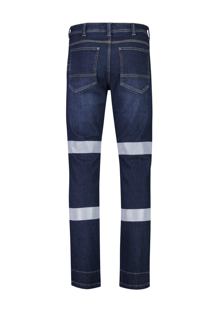 ZP907 - Mens Bio Motion Taped Stretch Jean - Syzmik Workwear
