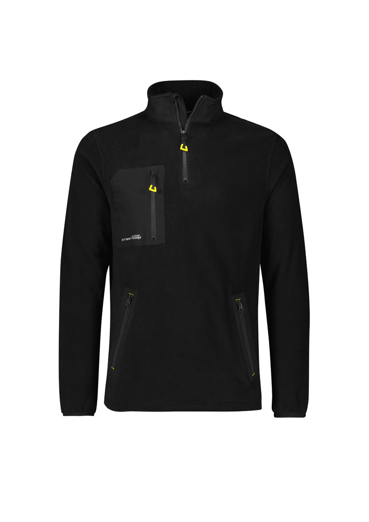 ZT210 Unisex Streetworx Lightweight 1/4 Zip Polar Fleece Syzmik