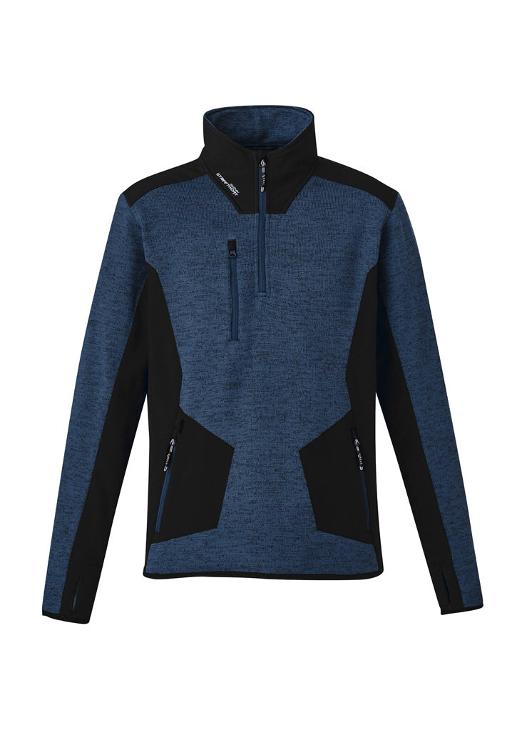 ZT380 Unisex Streetworx Reinforced Knit 1/2 Zip Pullover - Syzmik Workwear